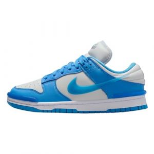 Nike Dunk Low Twist Damen Sneaker Photon Dust/Weiß/University Blue (University Blue