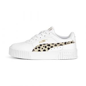 PUMA Girls' Fashion Shoes CARINA 2.0 ANIMAL PS Trainers & Sneakers