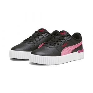 PUMA Mächen Carina 2.0 Sneakers 28.5Black Strawberry Burst Pinktastic White Pink