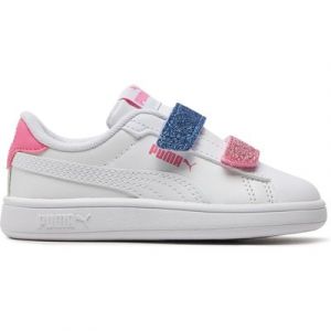 Sneakers Puma Smash 3.0 L Glitter Velcro V Inf 395610-01 Weiß