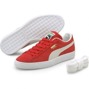 PUMA Schuhe Puma Suede Classics XXI, G 37?, F risk red/w Sneaker