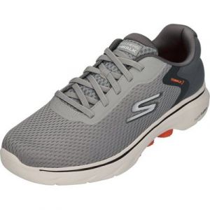 Skechers GO WALK 7 THE CONSTRUCT Sneaker Gray Orange