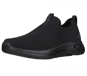 Skechers Go Walk Arch Fit - Iconic Black 11.5 EE - Wide45