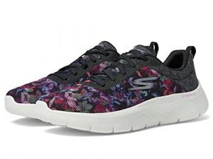 Skechers Go Walk Flex - Flower Zone Black/Lavender 10 B (M)