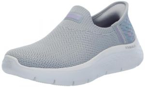 Skechers Damen Go Walk Flex Sunset Rose Hands Free Slip-In-Sneaker