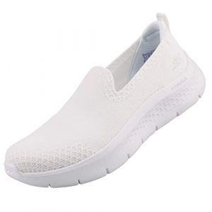 Skechers Damen GO Walk Flex Bright Summer Sneaker