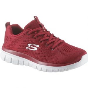 Skechers Sneaker "Graceful - Get Connected", mit Memory Foam, Freizeitschuh, Halbschuh, Schnürschuh