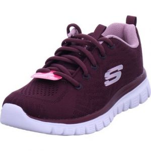 Skechers GRACEFUL - GET CONNECTED,Rot Sneaker