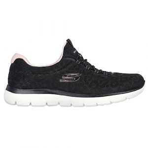 Skechers Summits Sparkling Spots Damen Sneaker Schwarz