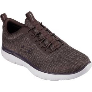 Skechers SUMMITS- Slip-On Sneaker, Slipper, Freizeitschuh, Halbschuh mit Elastic Schnürsenkel