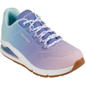 Skechers UNO 2 OMBRE AWAY Sneaker in leuchtender Farbkombi, Freizeitschuh, Halbschuh, Schnürschuh