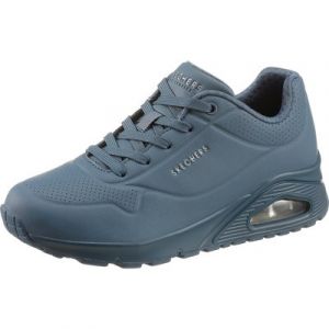 Skechers Wedgesneaker "Uno - Stand on Air", mit feiner Perforation, Freizeitschuh, Halbschuh, Schnürschuh