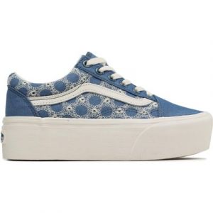 Sneakers aus Stoff Vans Old Skool Stac VN0A7Q5MBLU1 Blau