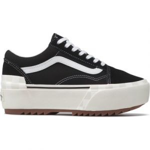 Sneakers aus Stoff Vans Old Skool Stacked VN0A4U155ZN1 Schwarz