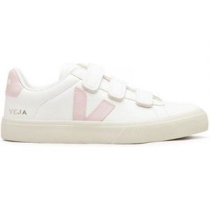 VEJA Veja WMNS Recife Logo Chromefree Leather (Weiss / Pink) Sneaker