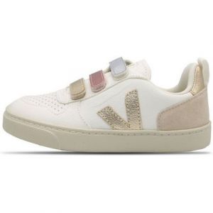 VEJA Veja V-10 Leather, Weiss Sneaker