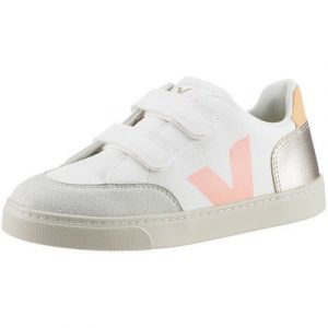 VEJA SMALL V-12 Sneaker Klettschuh, Court Sneaker, Retro Sneaker mit seitlichem V-Logo