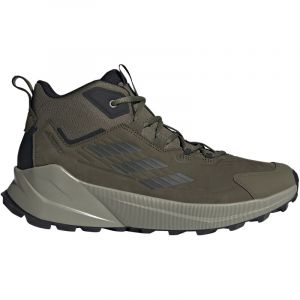 adidas TERREX Trailmaker 2.0 Leather Mid-Top Wanderschuhe Herren AETE - olistr/olistr/silpeb 47 1/3