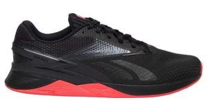 unisex cross trainingsschuhe reebok nano x3 schwarz rot