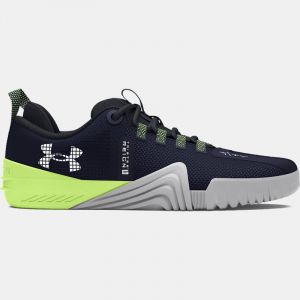 Under Armour Reign 6 Trainingsschuhe für Herren Midnight Blaue Marine / Morph Grün / Weiß 48.5