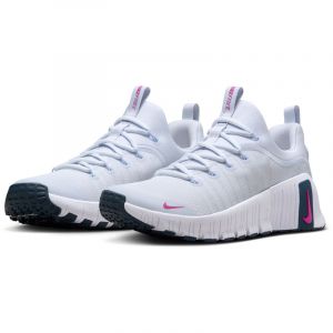 NIKE Free Metcon 6 Fitnessschuhe Damen 004 - football grey/hot fuchsia-armory navy 41