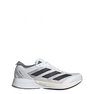 adidas Adizero Adios 7 White/Black/Grey 10 B (M)