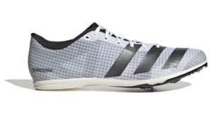 unisex adidas performance distancestar leichtathletikschuh weis schwarz