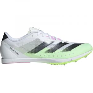 adidas adizero Distancestar Laufschuhe Herren IG7445 - cloud white/core black/green spark 44