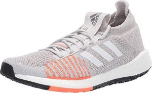 adidas Running PulseBOOST HD Grey/White/Solar Red 8.5