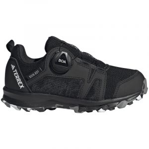 adidas TERREX Agravic BOA Regen Trailrunning-Laufschuhe Kinder HQ3496 - core black/cloud white/grey three 36 2/3