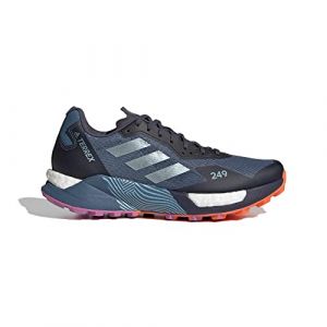 adidas Terrex Agravic Ultra Damen Traillaufschuhe Wonder Steel/Magic Grey Met/Pulse Lilac