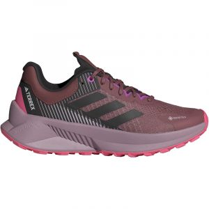 adidas TERREX Soulstride Flow GORE-TEX Trailrunning-Laufschuhe Damen JI1672 - quiet crimson/core black/pink fusion 38 2/3