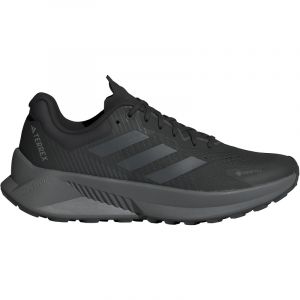 adidas TERREX Soulstride Flow GORE-TEX Trailrunning-Laufschuhe Herren JI2172 - core black/grey six/semi impact orange 44