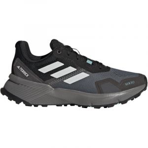 adidas TERREX Soulstride Rain.Rdy Trailrunning-Laufschuhe Damen IE9402 - core black/crystal white/grey four 42