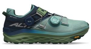 altra mont blanc boa trailrunning schuhe blau grun damen