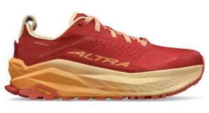 altra olympus 6 trailrunning schuhe rot orange damen