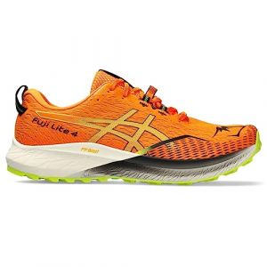 ASICS Fuji Lite 4 Bright Orange/Neon Lime 10 D (M)