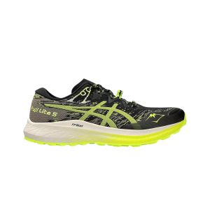 Asics Fuji Lite 5 Schwarz Gelb AW24 Laufschuhe