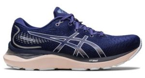 asics gel cumulus 24 laufschuhe blau damen