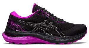 asics gel kayano 29 lite show running schuhe schwarz violett damen