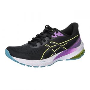 ASICS GT 1000 12 Donna Laufschuhe Schwarz Gelb