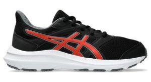 asics jolt 4 gs laufschuh schwarz rot fur kinder