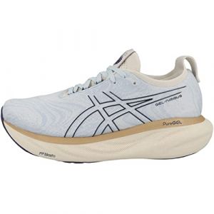 ASICS Nimbus 25 Straßenlaufschuhe für Frauen Weiß Beige 42 EU