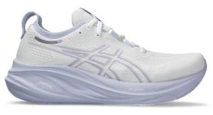 damen laufschuhe asics gel nimbus 26 weis violett