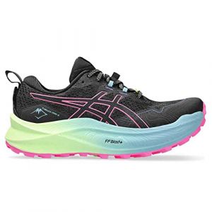 ASICS Fujitrabuco Max 2 Donna Trailrunning-Schuhe Schwarz Rosa