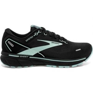 Brooks Ghost 14 GTX BLACK/BLACKENED PEARL/AQUA Laufschuh