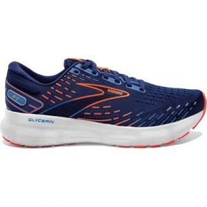 Brooks Glycerin 20 Herren Laufschuh blau/orange Laufschuh