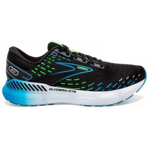 Brooks Glycerin GTS 20 BLACK/HAWAIIAN OCEAN/GREEN Laufschuh