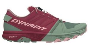 dynafit alpine pro 2 trailrunning schuhe khaki pink damen