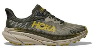 hoka challenger 7 large 2e khaki herren trailrunning schuhe